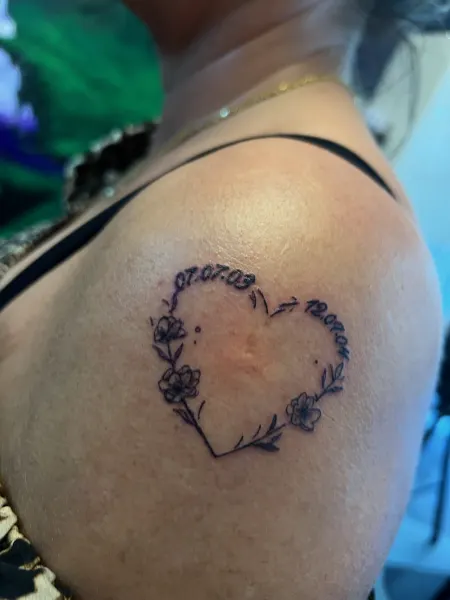 Tattoo af Melissa
